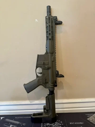 8" 300 BLACKOUT PISTOL OD GREEN