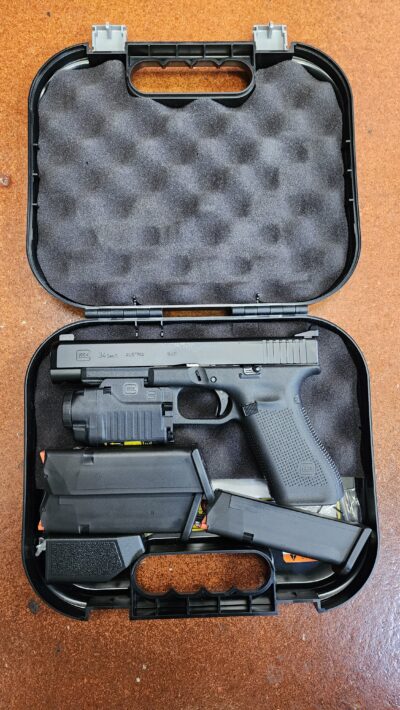 Glock 34 Gen 5 MOS with Glock laser/light