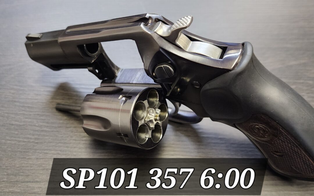 Ruger SP101 357mag Blued